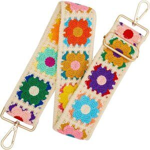 Knit Purse Strap, Crossbody Wide Adjustable Shoulder Strap for Bag